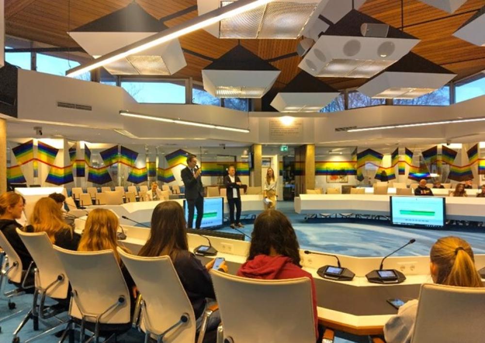 Klassenbezoek Amstelveen College
