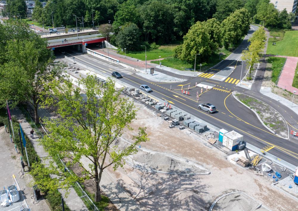 Oranjebaan in aanleg