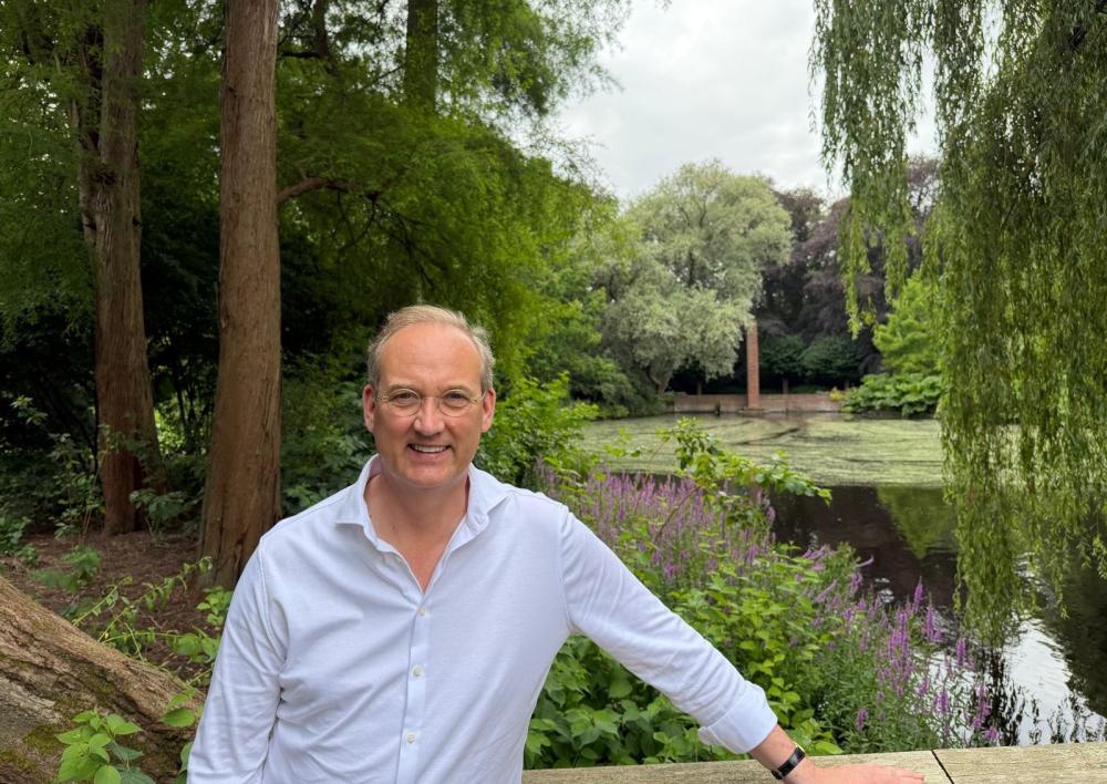 Jerry Wijnen in park