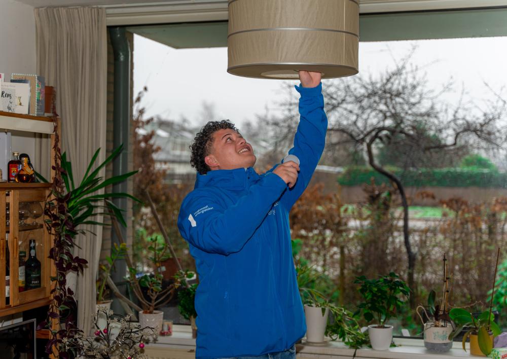 Energiefixer vervangt een lampje 