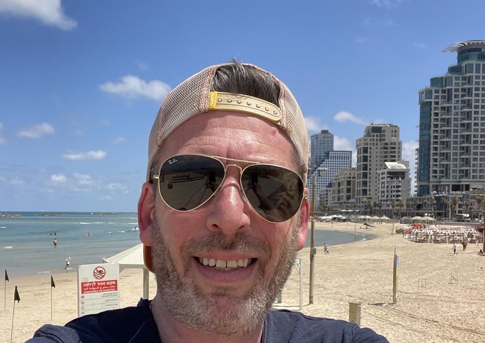 Gideon Simon op vakantie