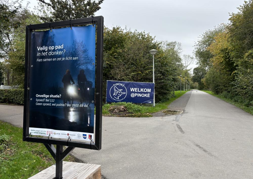 Doek Donkere dagen Amsterdamse bos