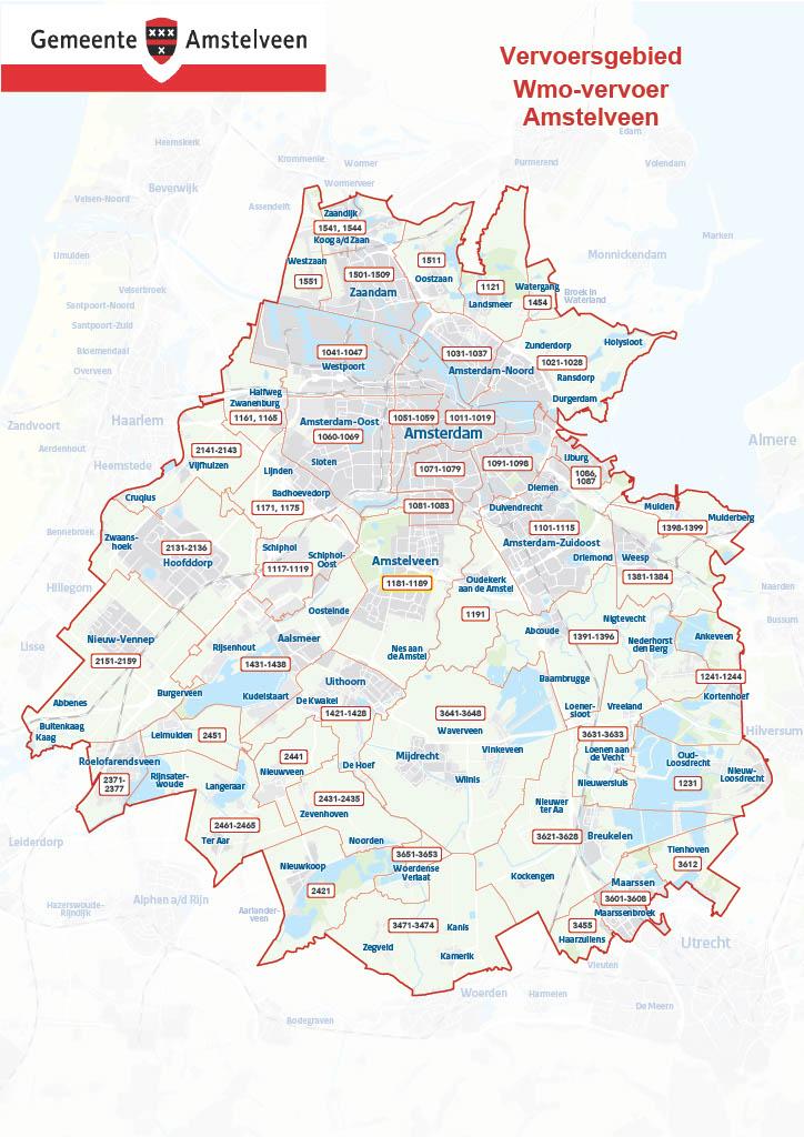 Vervoersgebied Amstelveen