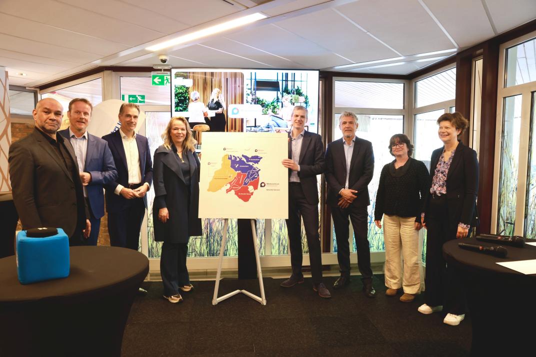 Foto van officiële opening Werkcentrum Amstel-Venen