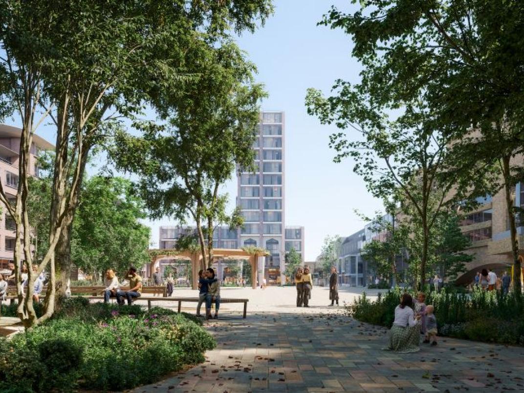 Impressie Stadsplein na verbouwing